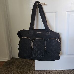 Black Kipling Quilted Women's Bag